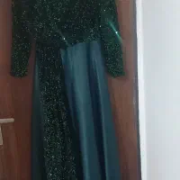 لباس مجلسی پولکی با ساتن درجه یک