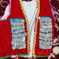 جلیقه کردی با سکه‌های شاهی