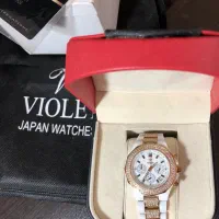 ساعت ویولت اورجینال سرامیکی violet
