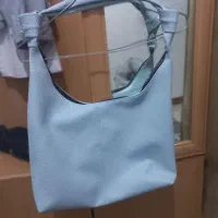 کیف دوشی بزرگ آبی
