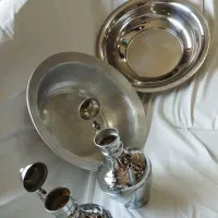 لگن استیل ورویی