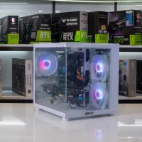 کیس گیمینگ با پردازنده i3-9100 با گرافیک RX580 8GB