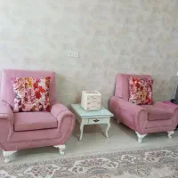 مبل ۷ نفره شزلون میز عسلی