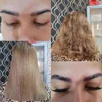 کراتین مو از۷۰۰ واکستنشن مژه از ۶۵۰ وآموزش ومدل