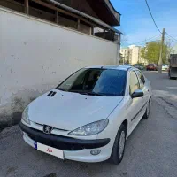 ۲۰۶ sd v8 سفید صندوق دار