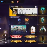 اک free fire لول بالا