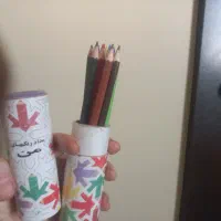 مداد رنگی نو خط کش