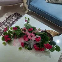 گل مصنوعی رو میزی