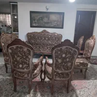 مبل نه نفره چوب راش