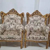 مبل سلطنتی ۹ نفره با جلو مبلی