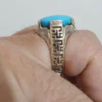 انگشتر فیروزه دستساز