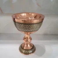 جام(سنگاب) مسی خاتم کاری