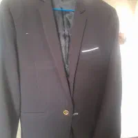 کت پسرانه  مشکی تک  وشلوار کرم