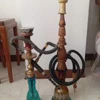 2تا قلیون.قلیان چوبی و برنجی.معاوضه با هرچی بکارم