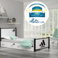 تخت خواب یک نفره حاجی پور(تختخواب۱یکنفره)تشک کیارا