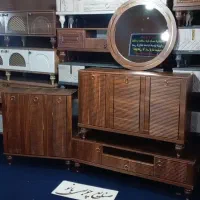 کنسول با آینه و میزتلویزیون و جاکفشی مدل آرش فندقی