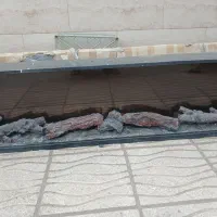 شومینه برقی.