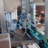 پرکن 6 نازله و لیبل زن دو طرفه و میکسر هموژنایزر