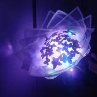 دسته گل پروانه ای چراغی