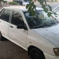پراید ۱۳۲ سفید مدل ۹۰