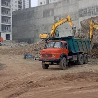 بیل مکانیکی خاکبرداری گودبرداری لودر کامیون پیکور