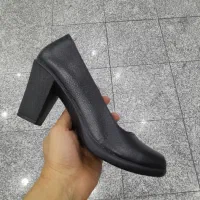 کفش محسن پاشنه دار زنانه(۳۶ تا ۴۱)چرم‌ طبیعی کد۹۶۰