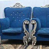 مبل هفت نفره و نهار خوری ست همین مبل ۴ نفره|مبلمان خانگی و میز عسلی|سیرجان, |دیوار
