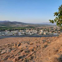 زمین کشاورزی جنب راه دامنه