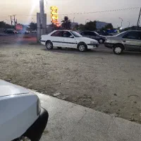پژو پارس سفید گیج وسط مدل 87