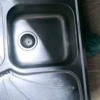 سینک اخوان استیل طول ۱۱۶ وعرض ۵۰