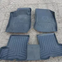 کفپوش سه بعدی و قالپاق اصلی پرایدی