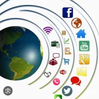 خانم آشنا با فضای مجازی