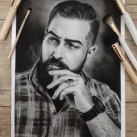 سیاه قلم چهره
