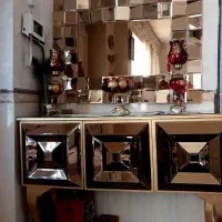 میز کنسول آینه ای