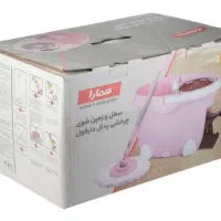 سطل و زمین شوی چرخشی استیل همارا