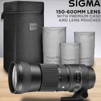 لنز 150.600 سیگما اسپرت مانت سونی در حد