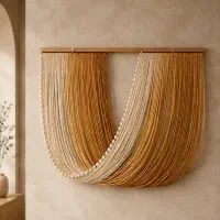 دیوارکوب و استند ومکرومه بافی
