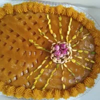 حلوا مجلسی و کیک ساده