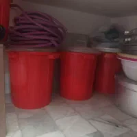 سطل بزرگ پلاستیکی