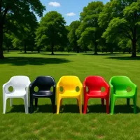 صندلی پلاستیکی پلیمری مبلی ناصر