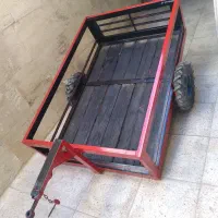 تریلر نو وزن 106کیلو لاستیک تیلری کفی چوب روسی
