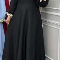 عبا الیزه پیراهن مشکی پیراهن محرمی پیراهن عروسکی