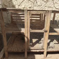 قفس چوبی بزرگ