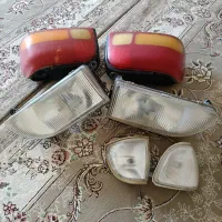 چراغ جلو عقب پراید