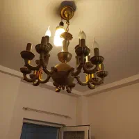 لوستر و شمعدان