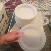 بشقاب یکبار مصرف