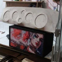 طاقچه سه بعدی و باکس ساب