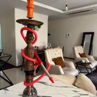 قلیون چوبی به همراه اشانتیون