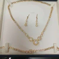 سرویس ،گردنبند ،دستبند وگوشواره نو مخصوص مجالس