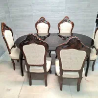 ناهارخوری ۶ نفره با پارچه نو فستو